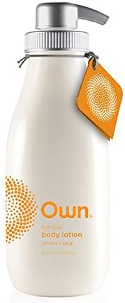 Own Beauty Revitalizing Body Lotion, Lemon/Sage, 12 Fluid Ounce