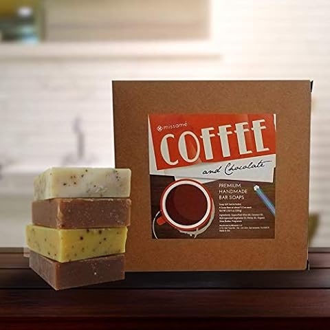 Handmade Coffee and Chocolate Scented Soap Gift Set Cover