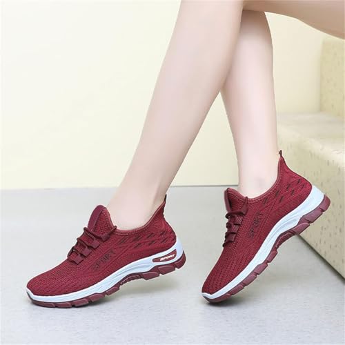 Walking Shoes Women Arch Support Women's Running Shoes Non Slip Casual Comfortable Soft Sole Lightweight Breathable Mesh Sneaker Outdoor Athletic Workout Sports Tennis Sneakers2
