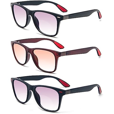KoKoBin Bifocal Reading Sunglasses with UV Protection Cover