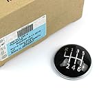 Das Neu VAG Ersatzteil Original VW Golf V 5 Touran 2003-2005 6 Gang Manuell Schaltknauf Emblem Plakette