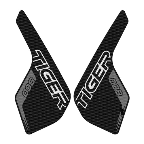 Tapis de poignée du genou Tiger 800 pour supprimer les glissements au freinage