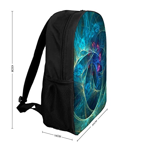 Sac à dos dames hommes grand format 17 pouces imprimé 3D original