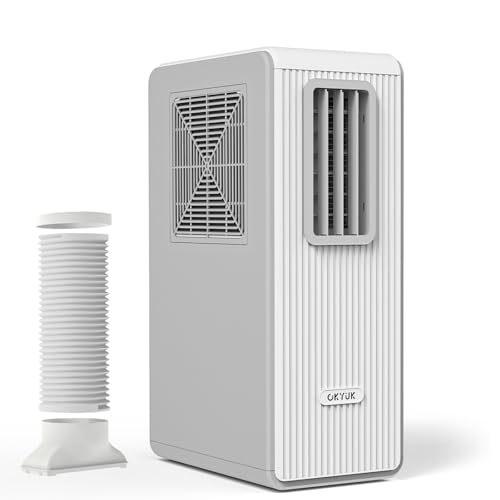 OKYUK Condizionatore portatile a risparmio energetico 200 W, Condizionatore Senza unità esterna...