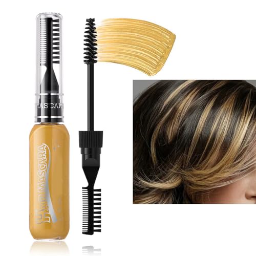 Juego De Peines De Tiza Para El Cabello: Máscara De Tinte Temporal De 8 Colores, Herramienta Pa-ra Colorear De Doble Punta, Kit Resaltado Lavable Un Solo Uso, Estilo Fiesta Fácil Aplicación