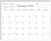 Magnetic Fridge Calendar 2026 - Calendar 2026-2027 from January 2026 Until June 2027 - The Perfect Monthly Refrigerator Calendars With Minimal Designs for Organizing, 8.5" x 11", Black