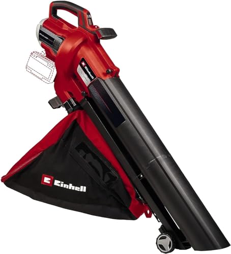 Einhell Profesional Aspirador de hojas con batería VENTURRO 36/240 Power X-Change (36V, potencia de aspiración 740m³/h, bolsa colectora 45l, func. de soplado hasta 240km/h, sin batería)