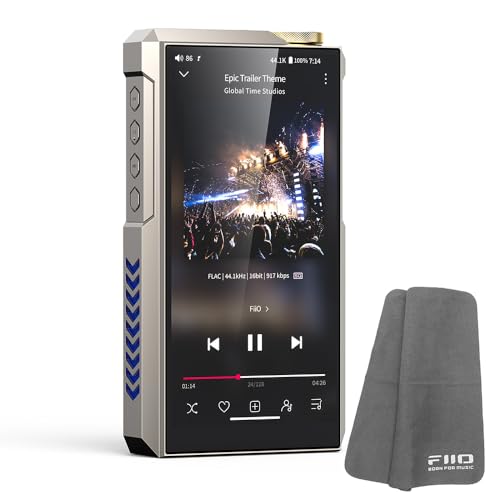ポータブルプレーヤー FiiO M27 aluminum Amazon.co.jp: 《ロゴ入りクロスプレゼント》 FIIO デジタル