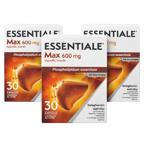Essentiale Max 600 mg Capsules - 3 Pack = 90 Capsules