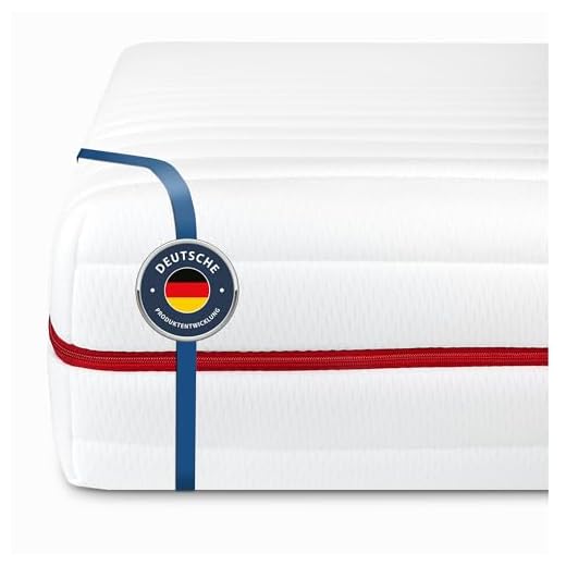 BMM Matratze Klassik 19 - orthopädische 7-Zonen KSCell®-Schaum Made in Germany, H2 / H3 mittel-fest, 19cm Höhe, Bezug Premium V2 Doppeltuch, 100x200 cm
