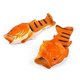 DIE ULTIMATIVEN SCHUHE - Ein fantastisches Geschenk für sich selbst oder Pantoffel-Liebhaber, einzigartige Dresser, humorvolle Freunde, Fischerei-Enthusiasten, oder Geburtstagsgeschenk für den Fischer oder Frau in Ihrem Leben. Coddies Fish Flops sind ein erstaunliches Geschenk oder Geschenk-Austausch-Idee, die sicher ist, um einige Lacher zu bekommen!