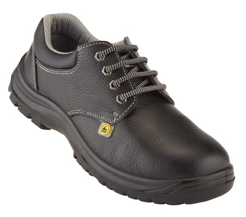 Image of NEOSAFE Mens Esd A7048 8 Edge,Low Ankle Safety Shoes With Steel Toe,Black,Size 8