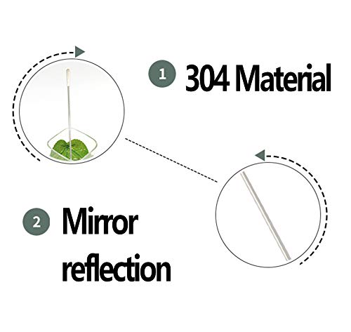 DXIA 4 Pezzi Agitatore per Cocktail in Acciaio