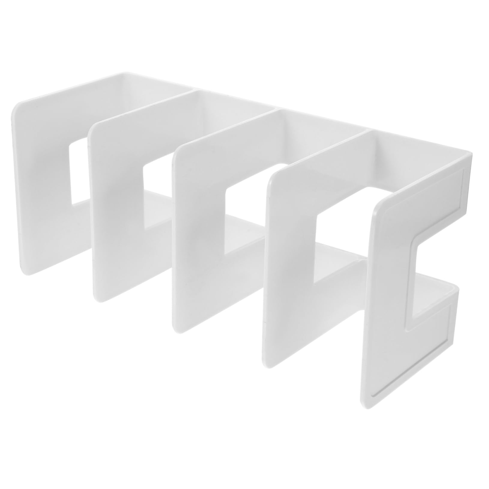 STOBOK 3pezzi Organizzatore Di Libri Da Scrivania Con Scomparti Porta Documenti e File Storage Rack Per Ufficio e Studio Soluzione Pratica Per Mantenere Ordinato Tuo Spazio Di Lavoro