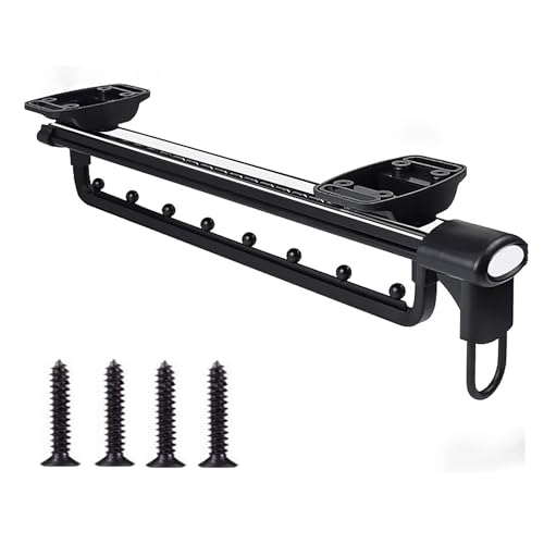 Percha de ropa extensible de 456 mm de metal ajustable LWX 2