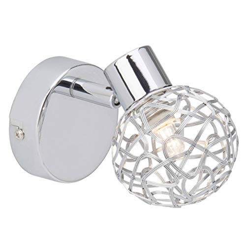 Preisvergleich Produktbild Brilliant Virgo Wandspot chrom