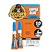Gorilla Super Glue, Two 3 Gram Tubes, Clear