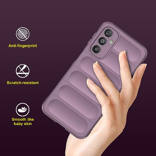 Image of amazon basics Back Case Cover for Samsung Galaxy A25 5G | Compatible for Samsung Galaxy A25 5G Back Cover | Liquid Silicon Magic Case for Samsung Galaxy A25 5G with Camera Protection |Lavender