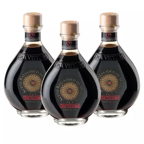 Trío Vinagre Balsámico de Módena IGP Due Vittorie Oro 250 ml x 3