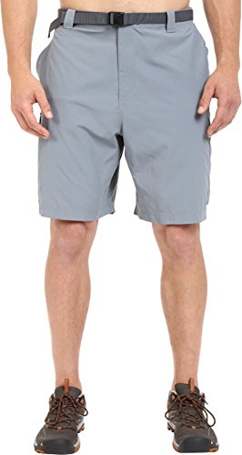 Image of Columbia Men's Regular Fit Shorts (AM4723 Cypress Heather Camo Print 40)