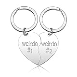 【Größe】 Herzbreite: 36 mm; Schlüsselringaußendurchmesser: 25 mm; Außendurchmesser des offenen Rings: 7 mm. Menge: 2 x Schlüsselanhänger