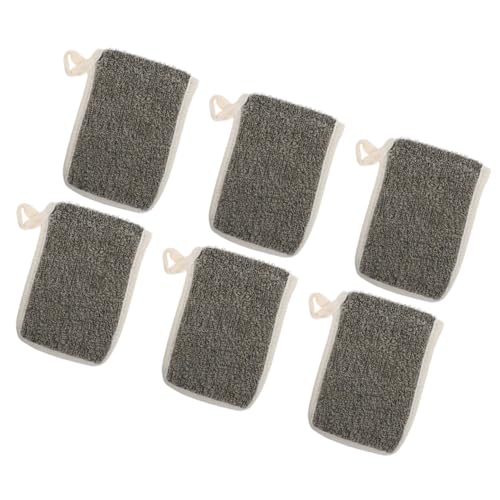 Sachet filet pour de toilette respirant avec cordelette lot de 6 suspendre
