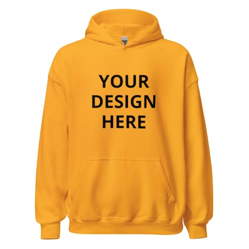 Image of Maydear Custom Hoodie Unisex Pullover Sweatshirt | Personalized with Photo, Logo or Text, For Men & Women