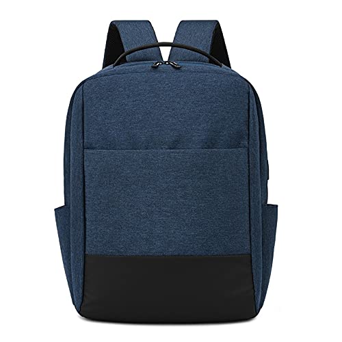 Sac à dos homme USB bleu marine M anti-panne de batterie et mal de dos