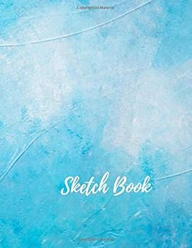 Sketch Book : Abstract Blue 8. 5 X 11 , Personalized Artist Sketchbook: 105 Pages, Sketching, Drawing and Creative Doodling. Notebook and Sketchbook to Draw and Journal (Workbook and Handbook)