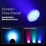 BETOPPER Par Lights with Remote Control, 54x3W LED RGB 3-in-1 Stage Lights DMX DJ Lighting Fixtures, Superior Brightness Strobe Light & Wash Light for Party, Concert, Church, Wedding, Bar,4 Pack - Image 5