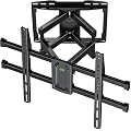 USX Mount Full Motion TV Wall Mount for 37-82 Inch TVs, Swivel and Tilt Wall Mount TV Barcket with Extension, Max VESA 600x400mm & 16" Wood Studs?Fit Most 55 65 70 75 80 inch TVs