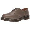 Dr. Martens Mens 1461 3 Eye Shoe, Olive Carrara, 8