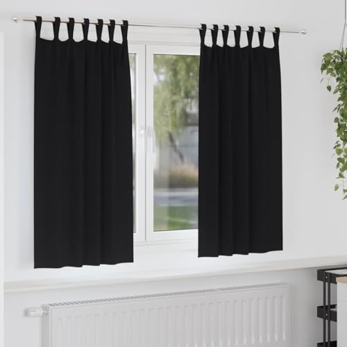 Rideaux occultants en polyester opaque avec œillets élégants