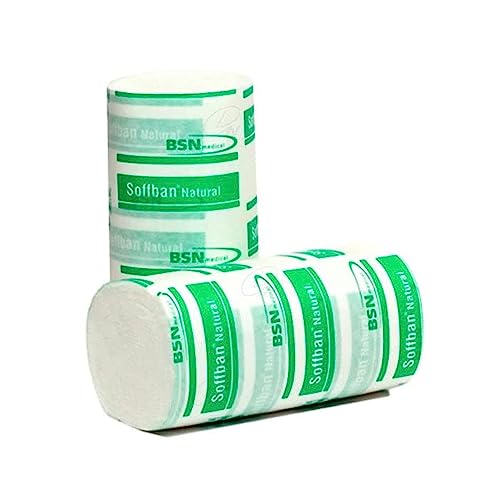 BSN Medical 71473-00 Soffban - Vendaje de viscosa natural (7,5 cm x 2,7 m, 12 unidades)