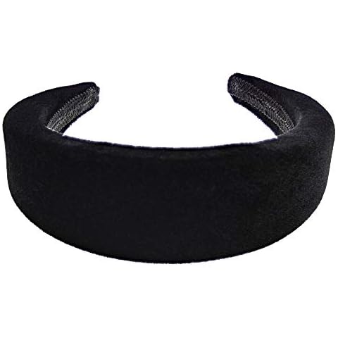 Zac's Alter Ego 50mm Very Wide Smooth Velvet Padded Retro Vintage Aliceband Cover