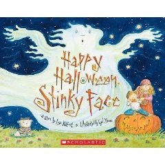 Happy Halloween, Stinky Face 0545104491 Book Cover