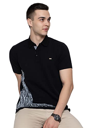 Image of Armisto Men's 100% Cotton Fancy Party Polo T-Shirt /Neutral Colour
