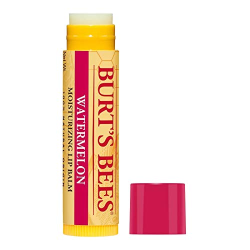 Seasonal Natural Watermelon Moisturizing Burt Bees Beeswax Lip Balm, 0.15 Oz