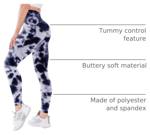Image of High Waisted Leggings with Pockets for Women Buttery Soft Full Length Capri Workout Yoga Pants Compression Pants
