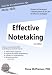 Effective notetaking 2nd ed: Strategies to help you study effectively
