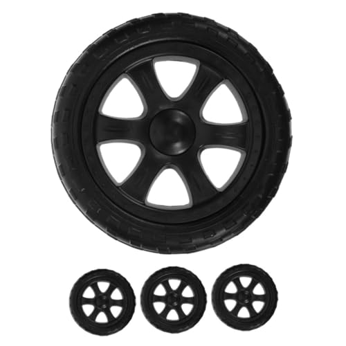 Roues de rechange pour chariot de supermarché Cabilock faciles à installer, lot de 4
