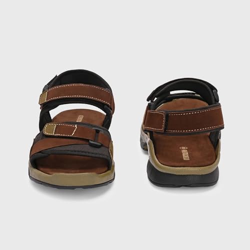 Image of Centrino Sandals for Men | Stylish Men's Casual Sandal for Office & Travel | Comfortable Sandals with Grip Insole & Quality (8144)