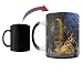 Morphing Mugs Thomas Kinkade Disney's Beauty and the Beast Dancing in the Moonlight Painting Heat Reveal Ceramic Coffee Mug - 11 Ounces