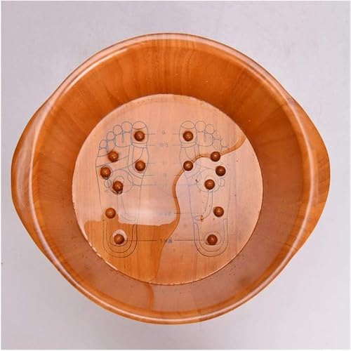 Spa de pies de madera para masaje y relajación miniatura 3
