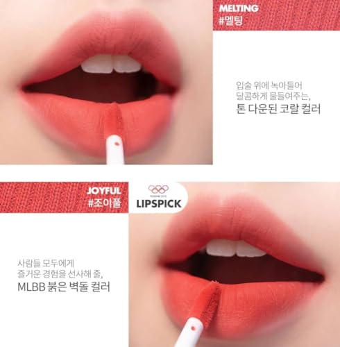 Rom&nd Zero Velvet Tint 25 Nerd Pink 5.5g| Velvet matte, Long-lasting, Smudge-resistant, Super stay matte ink, Natural-beauty | Lip Tint for Daily Use, K-beauty - Image 6