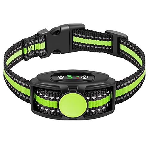 Bark Collar for Small Dogs 5-15lbs Small Dog No Bark Collar with Beep, Vibrate, Humane No Shock Anti Bark Collar for Small, Medium Dogs