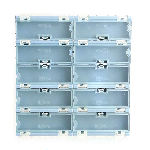 TuToy Herramienta pequeña Tornillo Objeto Componentes electrónicos Piezas Caja de almacenamiento Caja Smt Smd Contenedor