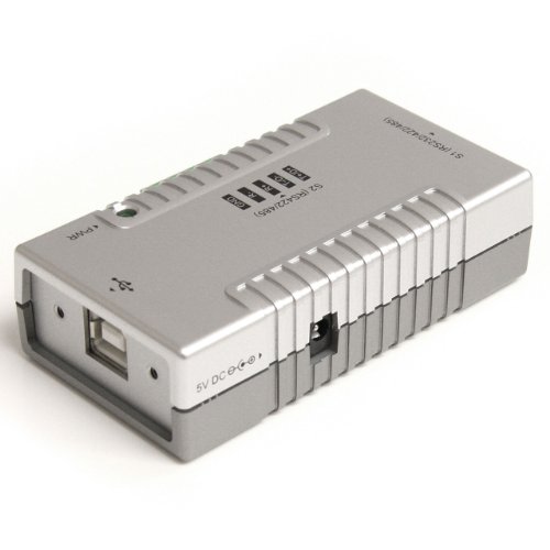 Image of StarTech USB to Serial Adapter, 2-Port, USB Serial, TAA (ICUSB2324852) | RS232 RS422 RS485, FTDI USB to Serial Adapter, COM Port Retention