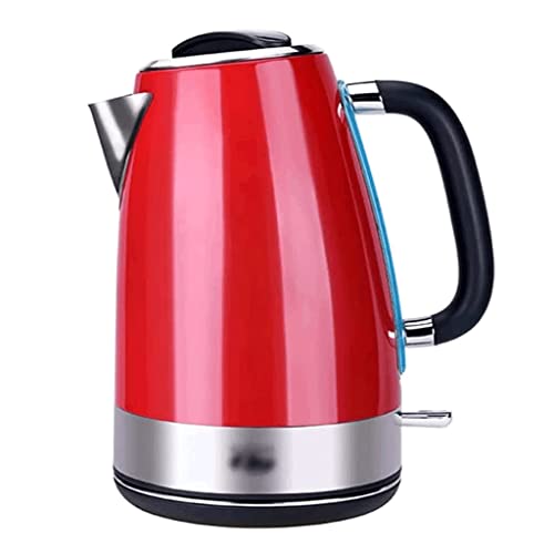 Hervidor eléctrico 1.7 L en acero inoxidable rojo