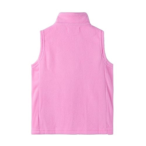Image of LittleSpring Boys Girls Fleece Vest Sleeveless Jacket Full-Zip Fall Winter Warm Outerwear